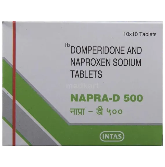 napra d 500mg tablet 10's